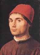 Antonello da Messina Portrait of a Man  jj china oil painting reproduction